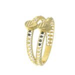 خاتم ذهب طابقين