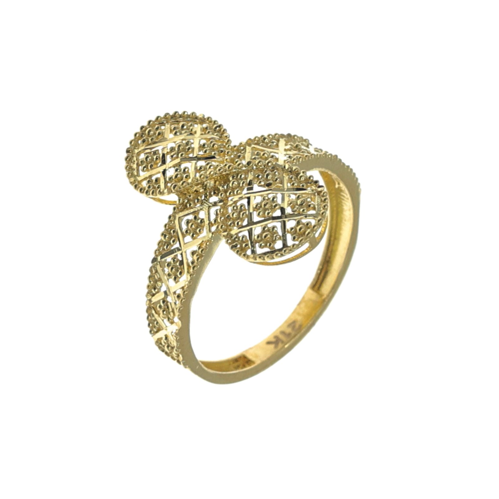 tsh003182024-XPBMF خاتم ذهب - الصورة 1