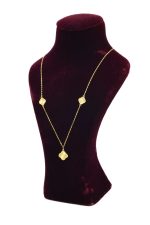 Van Cleef 3 Necklace with Three Roses - Image 3