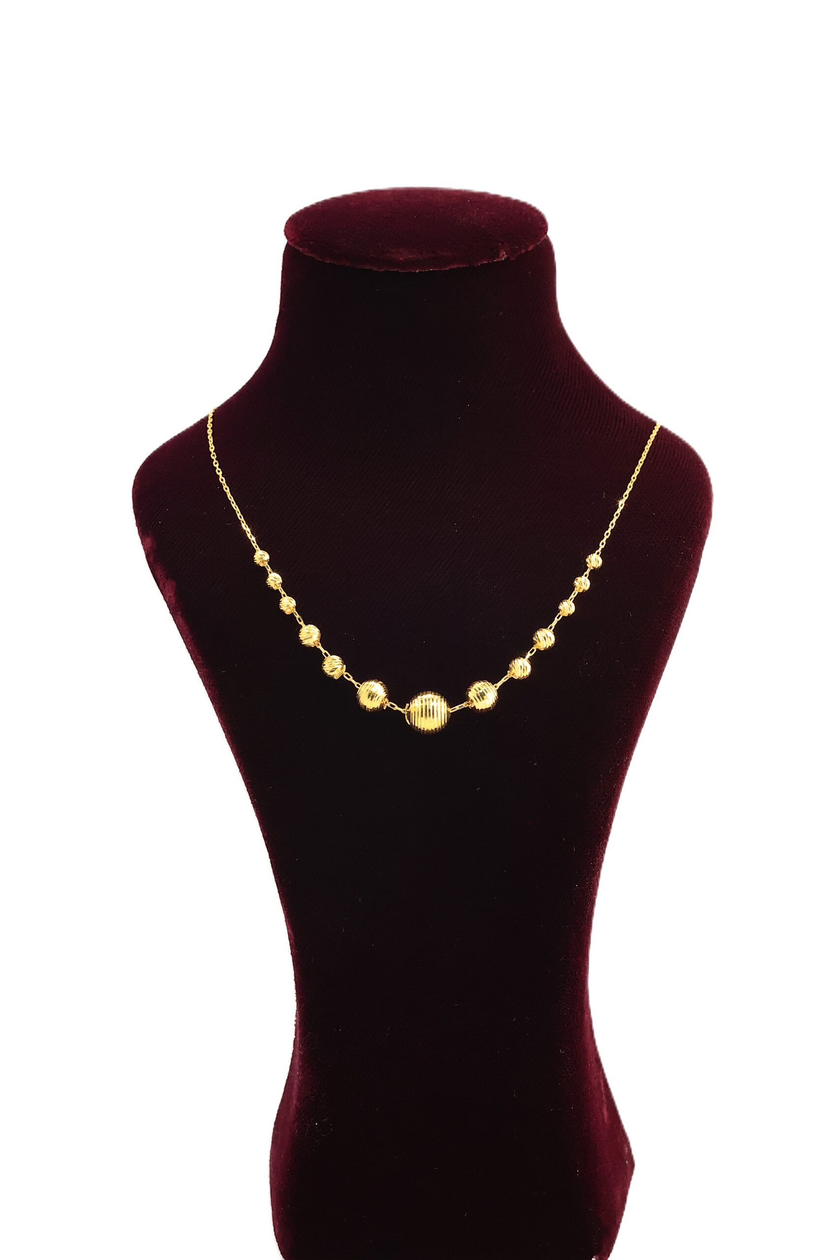 _MG_2772 Gold Beaded Choker - Image 1