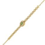 خاتم واسوارة بفص اخضر - الصورة 6