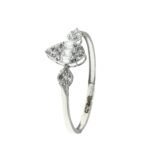 خاتم ذهب ابيض