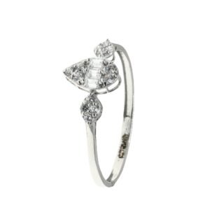 خاتم ذهب ابيض