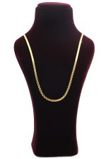 Snake Gold Necklace (Snake Skin)