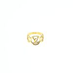 21K Gold LV Ring - Image 3