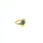 21K Gold Versace Ring - Image 3